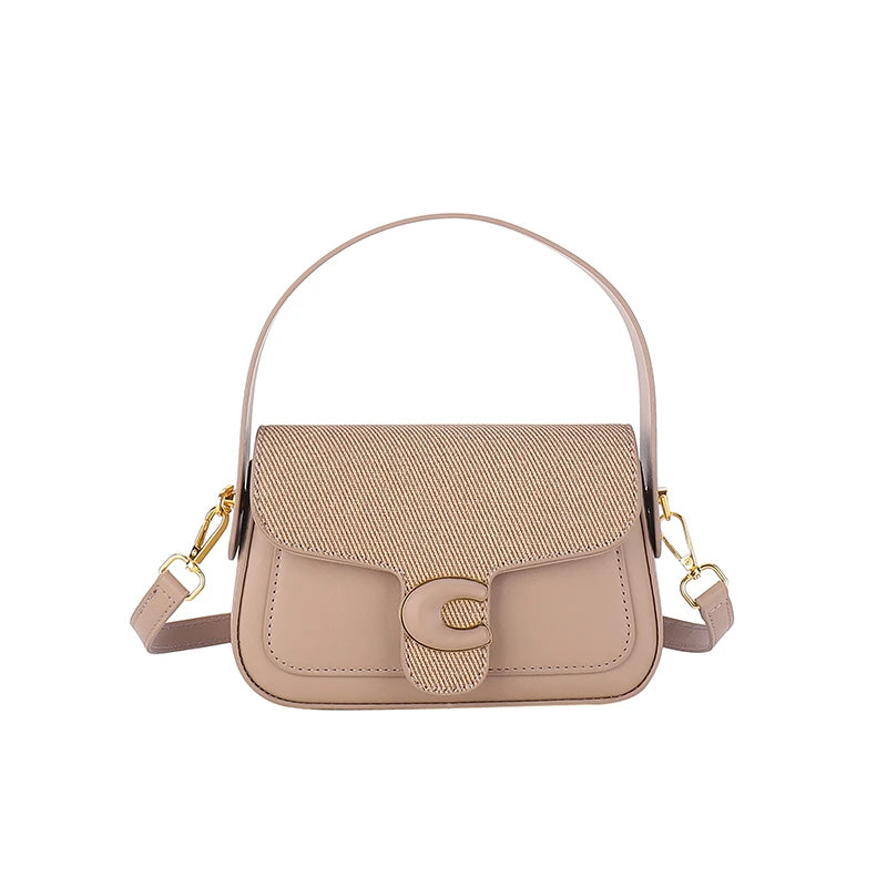 Stylish Quilted Women Messenger Bag - Waterproof Leather Crossbody Shoulder Bag With Adjustable Chain For Travel & Shopping