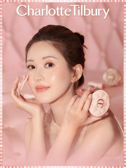 Charlotte Tilbury Heart Shape Double Splicing Two Colors Powder Blusher Powder Unique Design Makeup Products Star Powder Blusher