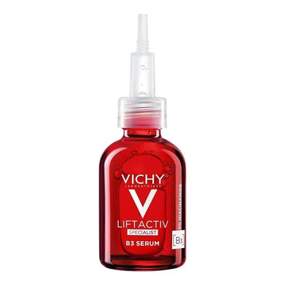 VICHY Red Vitamin B3 Essence 30ml Refreshing Moisturizing Reduce Roughness Improve Elasticity Hydrating Skin Care