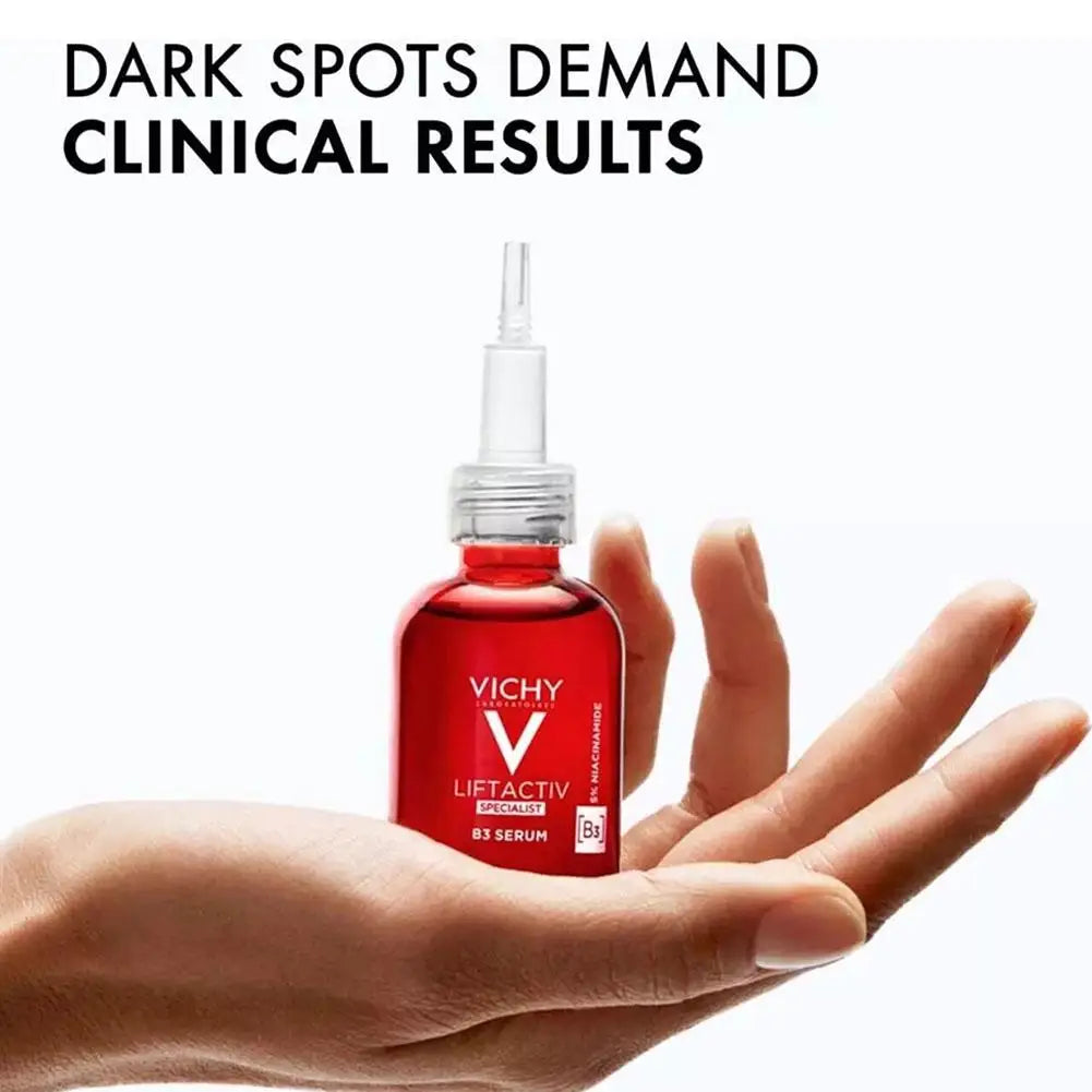 VICHY Red Vitamin B3 Essence 30ml Refreshing Moisturizing Reduce Roughness Improve Elasticity Hydrating Skin Care