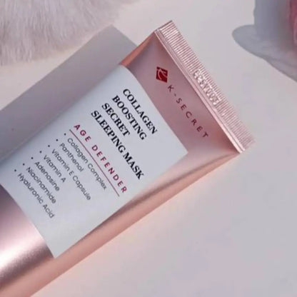 K-SECRET Face Mask Collagen Anti Wrinkle Moisturizer Cream Hydrating Anti-aging Anti Wrinkles Face Mask Cream Facial Skin Care