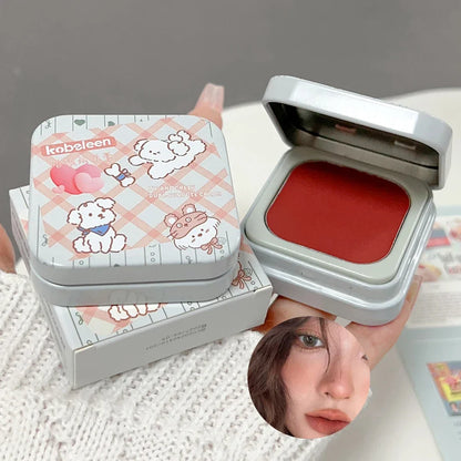 Multi-purpose Lipstick Blush Cream Waterproof Soft Moisturizing Lip Cheek Blush Tint Pigment Lasting Brightening Contour Makeup