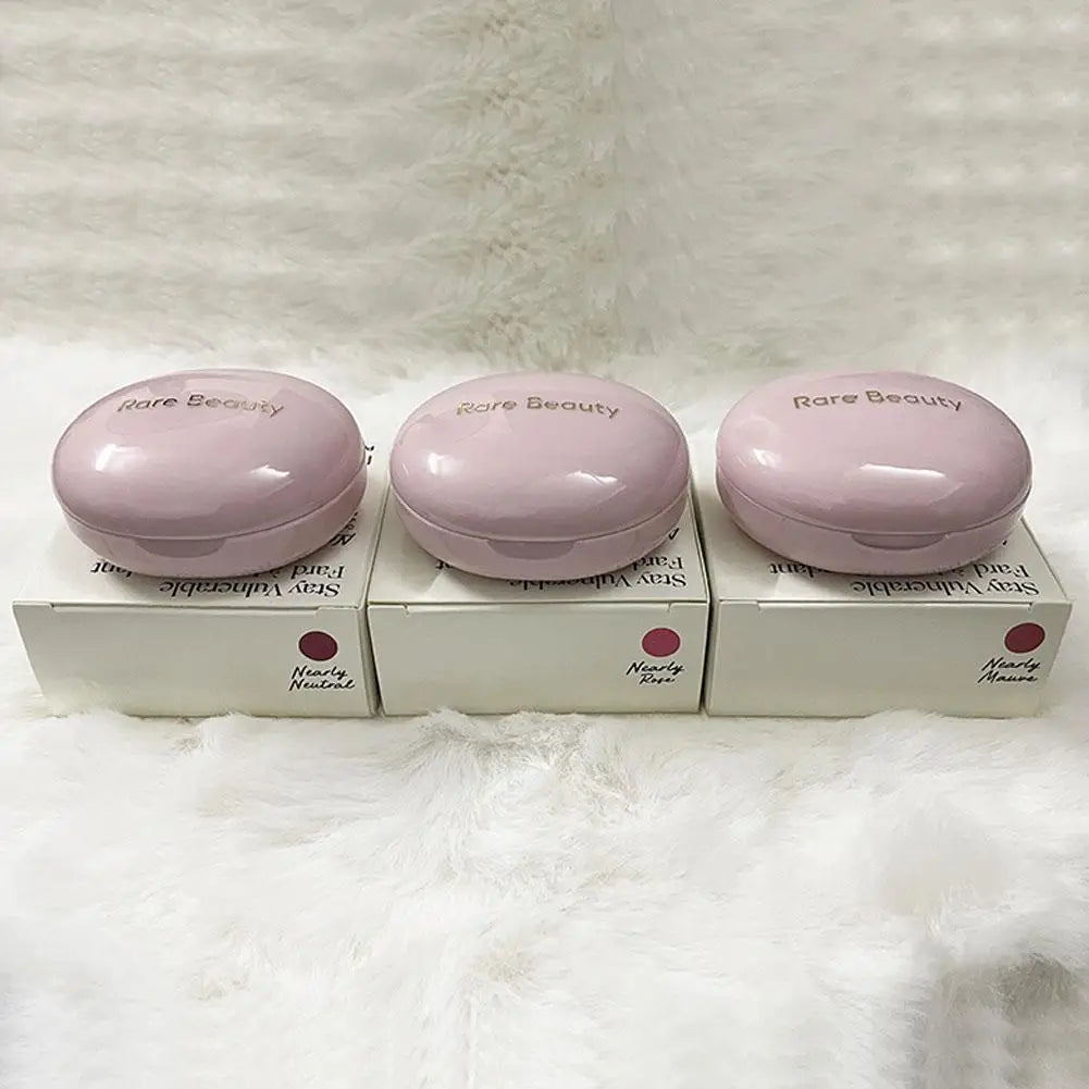  Rare Beauty Blush Powder Palette Shiny Blusher Fine Matte Brightens Rouge Waterproof Neutral Glow Powder Long lasting Makeup