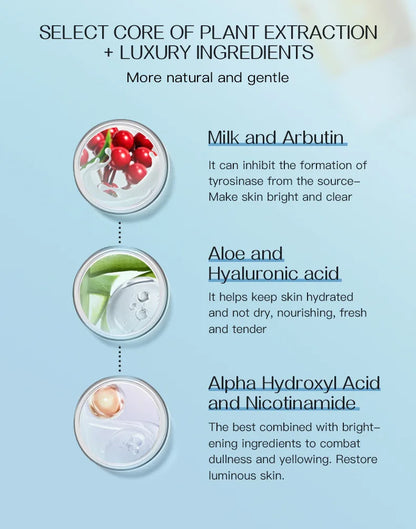 GONGPEI Vitamin C Facial Exfoliating Face Gel Whitening Creams Moisturizing Exfoliator Face Cleanser Korean Skin Care Cosmetics