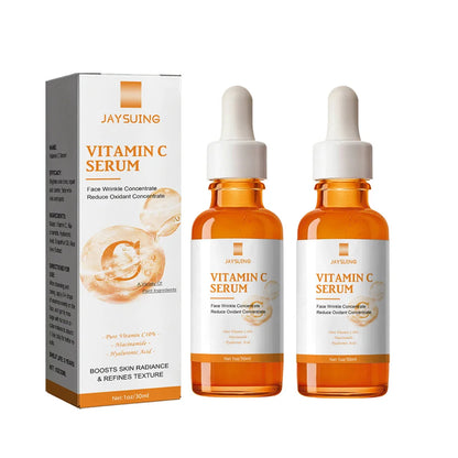 Vitamin C Wrinkle Remover Face Serum Lifting Firming Fade Fine Lines Anti-aging Essence Whitening Brighten Nourish Skin Care