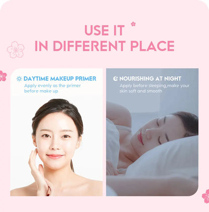 2Pcs Sakura Whitening Face Cream Wrinkle Remover Serum Anti-Aging Fade Fine Lines Lift Firming Essence Brighten Smooth Skin Care