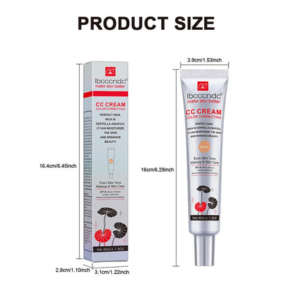 CC Cream Erborian Centella Correcting Makeup Before Moisturizing Waterproof Anti-sweat Concealer Lasting Women Makeup Foundation