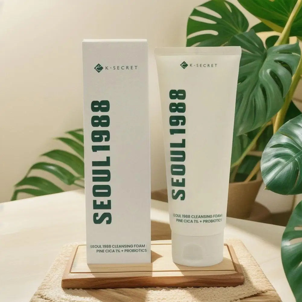 150ML Seoul 1988 Pine Tree Cleanser For Deep Cleansing Formula Gentle Foam Removes Oil Dirt Pore Care Refreshing Sensitive Skin