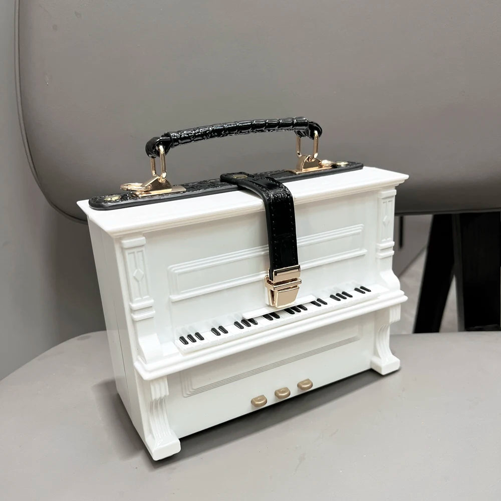 purses and handbags Luxury Designer crossbody shoulder bag For Women piano shape handmade bags Purse Messenger Bag banquet bag