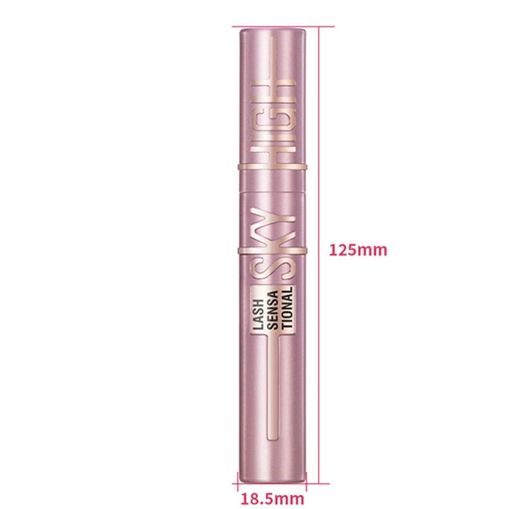 Natural Thick Curling Mascara Makeup Non-Smudge Brushes Lengthens Eyelashes Waterproof Fast Dry Black Curling Mascara Cosmetics