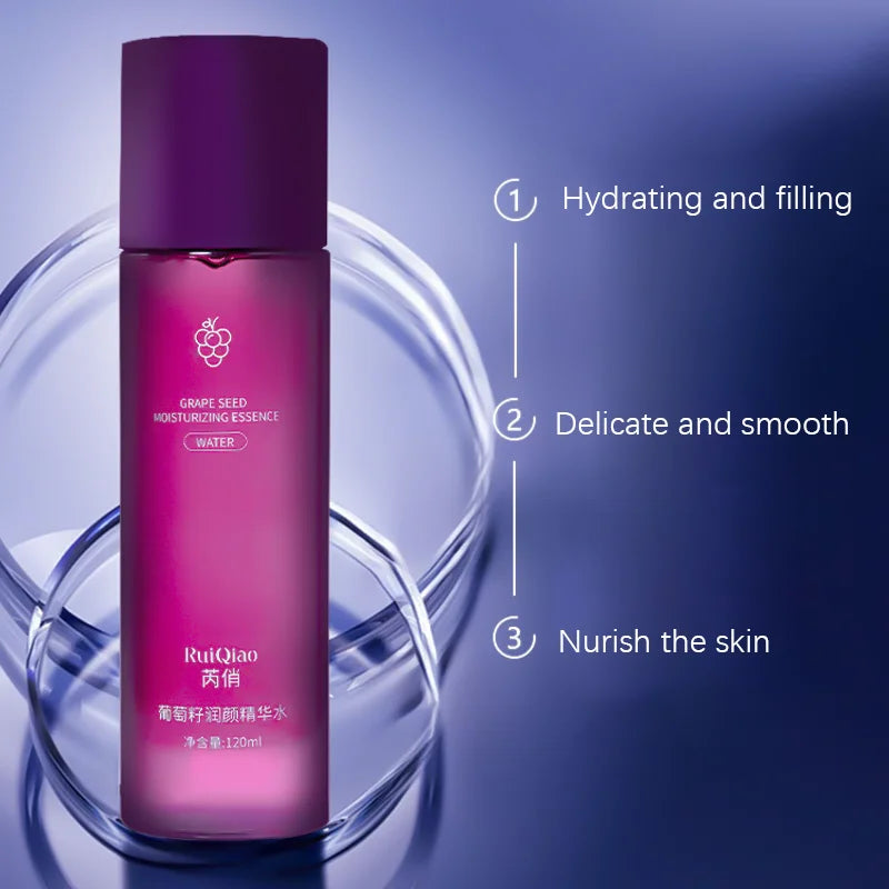 Grape Seed Moisturizing essence Emulsion Firming, Moisturizing, Whitening and Anti aging essence Emulsion Skin Care