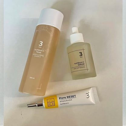 Numbuzin Number 3 Essence Soft Texture Essence Face Smoothing Serum Tone-up Cream Super Glowing Toner Korean Number 3 Skin Care