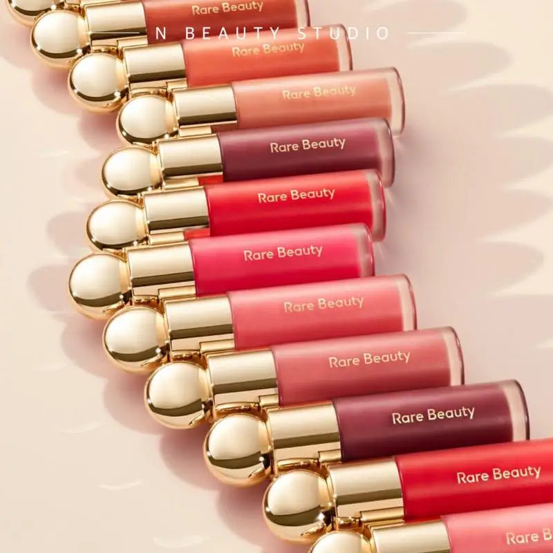 rare beauty Liquid Blush Cream Eyes Mositure Peach Face Contour Shadow Blusher Plump Natural Cheek Makeup Lip Gloss Matte Lipstick