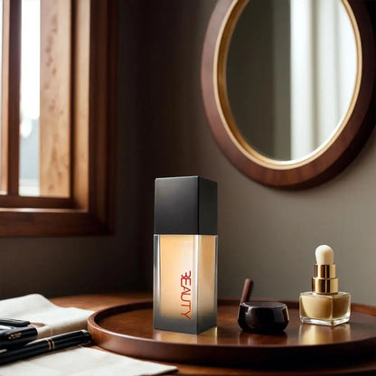 New Huda Beauty Flawless Liquid Foundation powder Lasting No Shedding Makeup Control Oil Locking Moisture Create Zero Pore Base