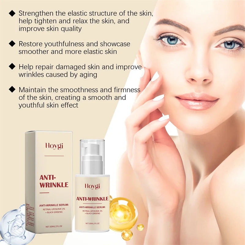 Seoul 1988 2% Retinal Anti Aging Wrinkle Serum Ginseng Facial Essence Firming Pores Brightening Face Moisturizer Korean Skincare