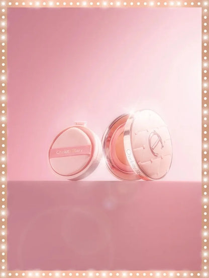 Charlotte Tilbury Shimmer Makeup Air Cushion Lip Gloss Small Gold Tube 7-color Lipstick Show Complexion Celebrity Same Makeup