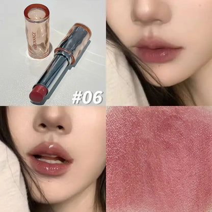 HERORANGE delicate and beautiful, mirror light lipstick, light makeup, lip gloss, long-lasting moisturizing without fading