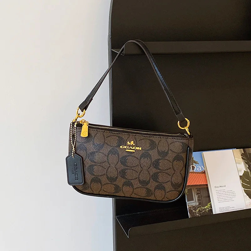 2025 Summer Hot Sale! Vintage Monogram Niche Bag | Single Shoulder & Crossbody | Stylish Handheld Tote