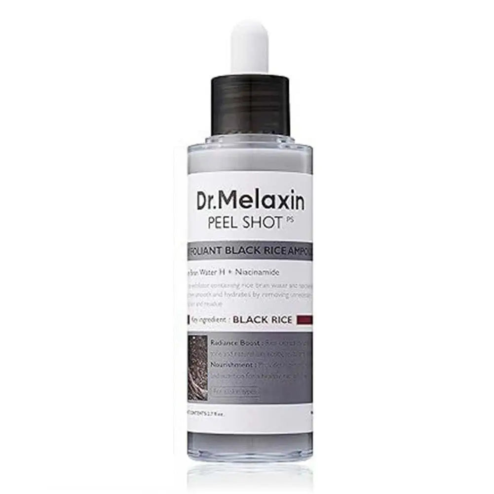 Korean Dr. Melaxin Peel Shot White And Black Rice Exfoliating Essence Brightening Skin Deep Moisturizing Cream Skin Care