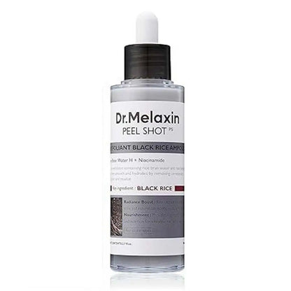 Korean Dr. Melaxin Peel Shot White And Black Rice Exfoliating Essence Brightening Skin Deep Moisturizing Cream Skin Care