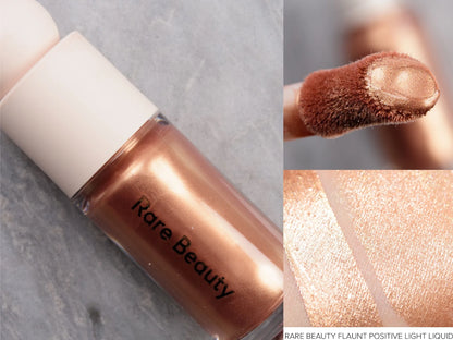 Rare Beauty Liquid Highlight Blush Positive Light Liquid Luminizer Blusher Makeup Eye Face Enlighten Enchant Outshine Lip Gloss