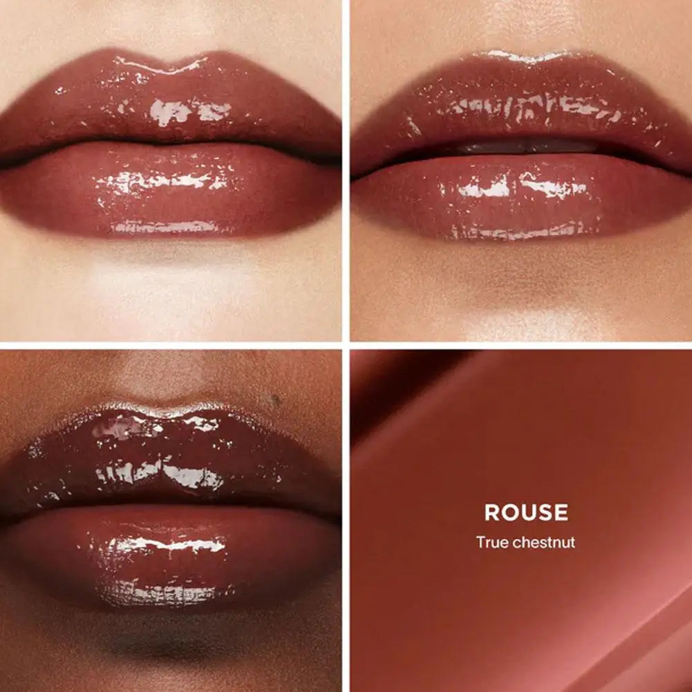 Hourglass Solid Lip Glaze Moisturizing Mirror Shine Lipstick Multi-color Suitable for Different Occasions and Makeup Looks