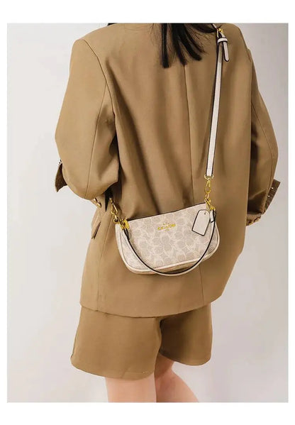 Elegant Women's Underarm Bag Hot Popular Ladies Shoulder Bag PU Leather Luxury Handbag Ladies Bag Designer Crossbody Bag