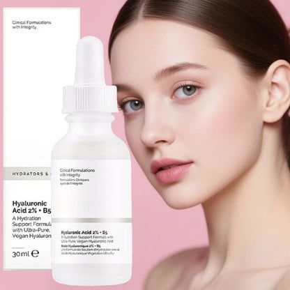 2% Hyaluronic Acid + B5 Serum Moisturizing Nourishing Dry Smooth Face Skin Care Pore Shrinking Moisturizing Serums Skin Care