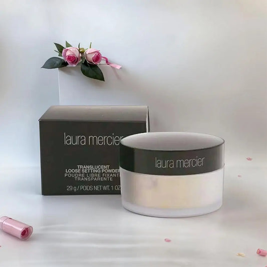 Loose Powder Makeup Oil Control Matte Setting Powder Makeup Long-Lasting Translucent Mist Face Setting Powder Natural lightweigh