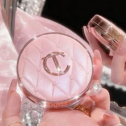 Charlotte Tilbury Shimmer Makeup Air Cushion Lip Gloss Small Gold Tube 7-color Lipstick Show Complexion Celebrity Same Makeup