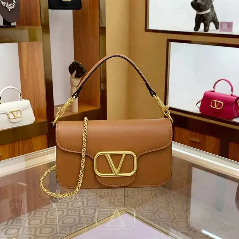 2025 New Underarm Women's Handbag Chain Shoulder Crossbody Bag Fashionable And Versatile High-quality Women's Bag Bolsa Feminina