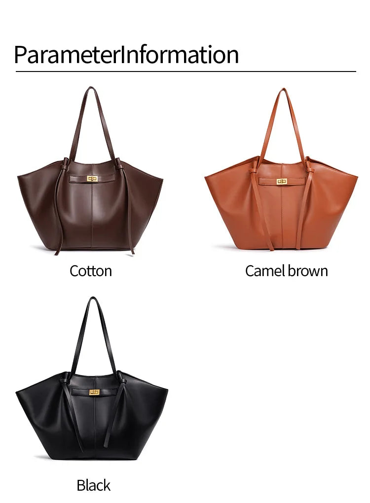 Branded Designer Shoulder Tote Bags For Women Soft PU Leather Big Capacity Shopper Tote Underarm 2025 Luxury Designer Handbags