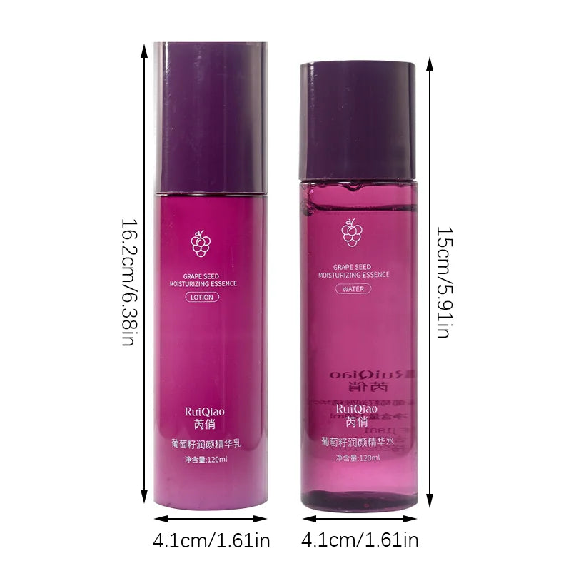 Grape Seed Moisturizing essence Emulsion Firming, Moisturizing, Whitening and Anti aging essence Emulsion Skin Care