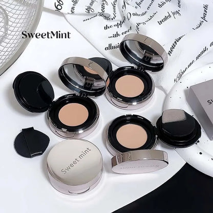 Sweet Mint Moisturizing Foundation Cream Air Cushion Makeup base Brighten Face Natural Hydrating Concealer Foundation For Woman