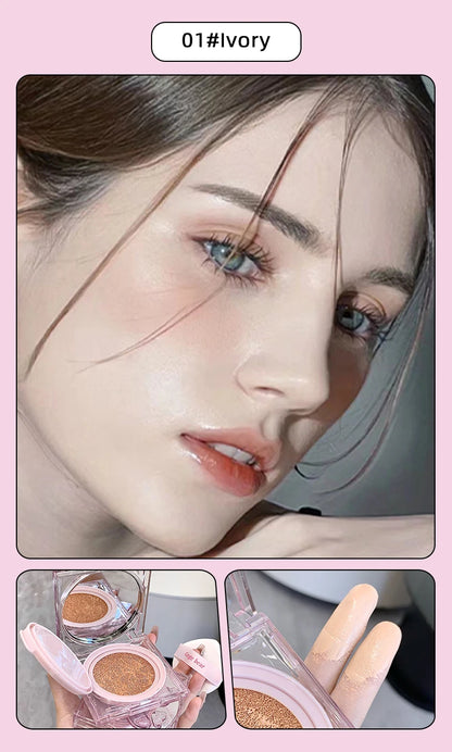 Gege Bear Moisturizing Air Cushion Cream Light Natural Clear Liquid Foundation Brightens Skin Tone Air Cushion BB Cream