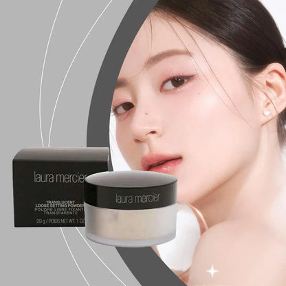 Loose Powder Makeup Oil Control Matte Setting Powder Makeup Long-Lasting Translucent Mist Face Setting Powder Natural lightweigh