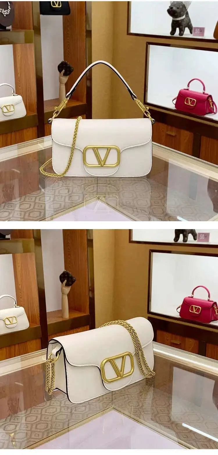 2025 New Underarm Women's Handbag Chain Shoulder Crossbody Bag Fashionable And Versatile High-quality Women's Bag Bolsa Feminina