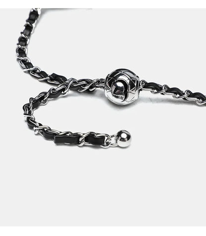 2024 New Luxury Fashionable Genuine Leather Chain Shoulder Bag Envelope Style Lightweight Women's Small Bag Soft Texture