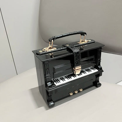 purses and handbags Luxury Designer crossbody shoulder bag For Women piano shape handmade bags Purse Messenger Bag banquet bag