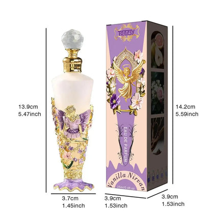 25ml Arabian Floral Goddess Perfume Fresh Vanilla Orchid Scent Eau De Toilette Long-lasting Charming Romantic Date Perfume Spray