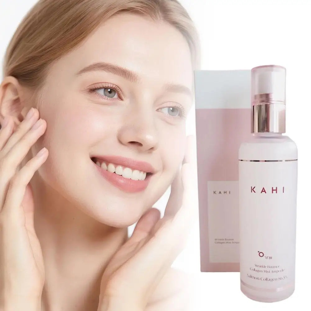 KAHI Anti-wrinkle Collagen Facial Spray Moisturizing Essence Reduce Fine Lines Improve Skin Laxity Long-lasting Moisture