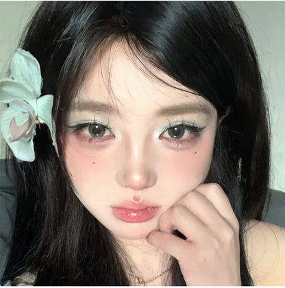 Eyeshadow Palette Blush Highlight Makeup Pearly Highgloss Shimmer Pink Brown Earth Color Fine Sequins Eye Shadow