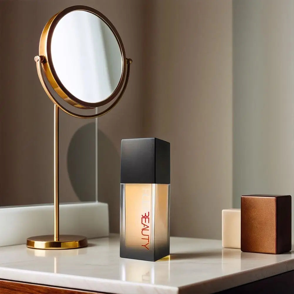 New Huda Beauty Flawless Liquid Foundation powder Lasting No Shedding Makeup Control Oil Locking Moisture Create Zero Pore Base