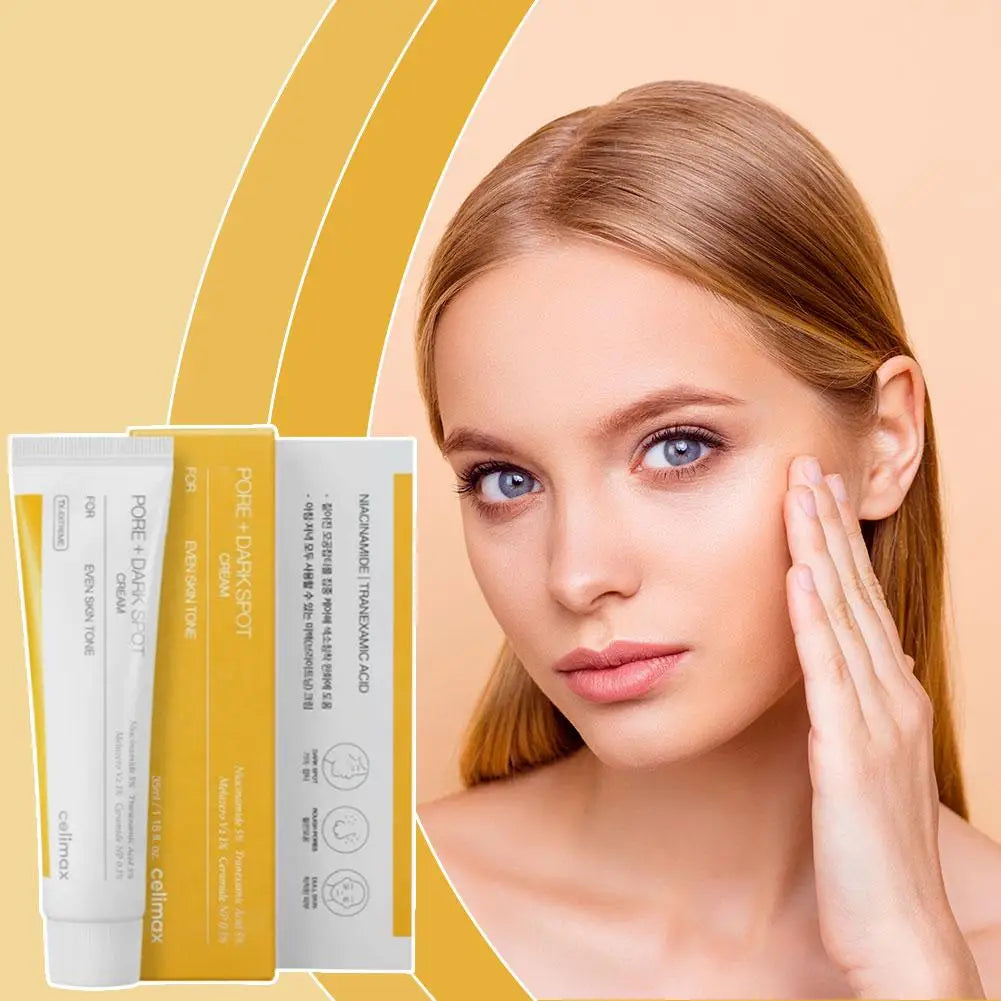 Pore Dark Spot Brightening Cream Deeply Moisturizing Formula Improve Appearance Fades Dark Spots  Facial Moisturizer Skin Care