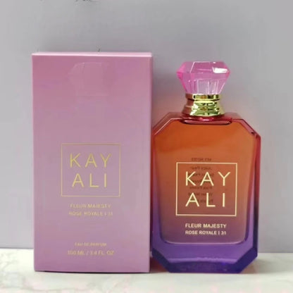 KAY ALI Elegant Women’s Perfume 100ml Alluring Fruity Floral Scent with Warm Woody Base for A Long-Lasting Romantic Impression