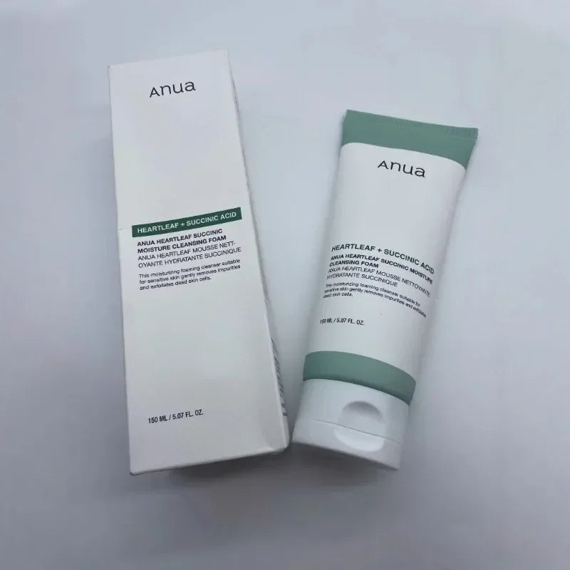 New Version Of Anua Houttuynia Cordata Weak Acid Mild Amino Acid Cleanser Cleanser 150ml Moisturizing Cleanser Mask Skin Care