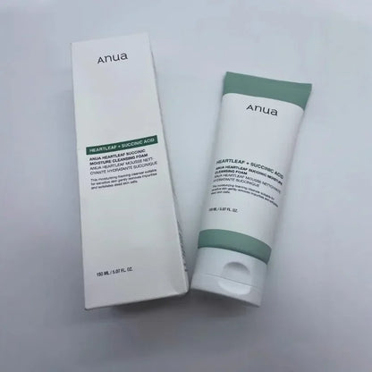 New Version Of Anua Houttuynia Cordata Weak Acid Mild Amino Acid Cleanser Cleanser 150ml Moisturizing Cleanser Mask Skin Care