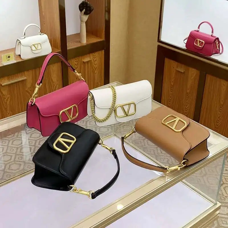 2025 New Underarm Women's Handbag Chain Shoulder Crossbody Bag Fashionable And Versatile High-quality Women's Bag Bolsa Feminina