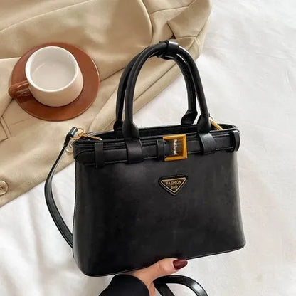 Fashionable Versatile Small Square Bag Women's Retro Crossbody Commuter Bag Ladies Handbag Soft Material Autumn Winter New Model