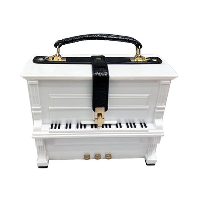 purses and handbags Luxury Designer crossbody shoulder bag For Women piano shape handmade bags Purse Messenger Bag banquet bag